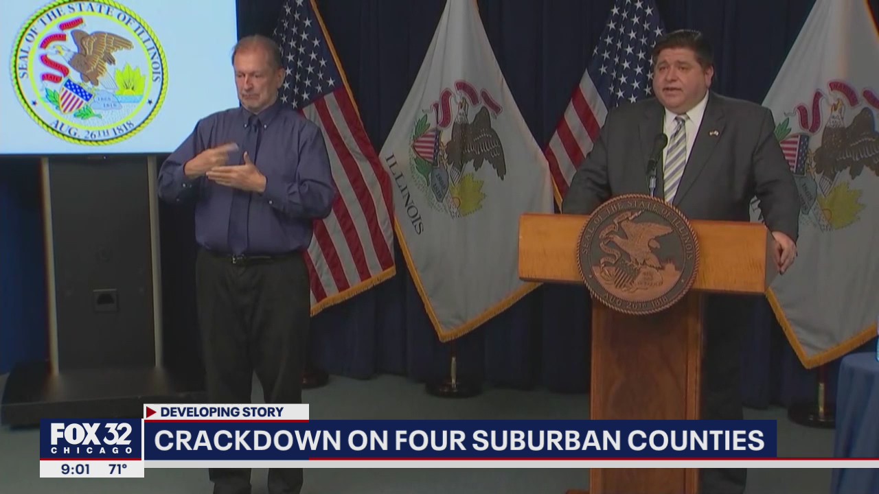 Additional coronavirus restrictions imposed on 3 regions in Illinois