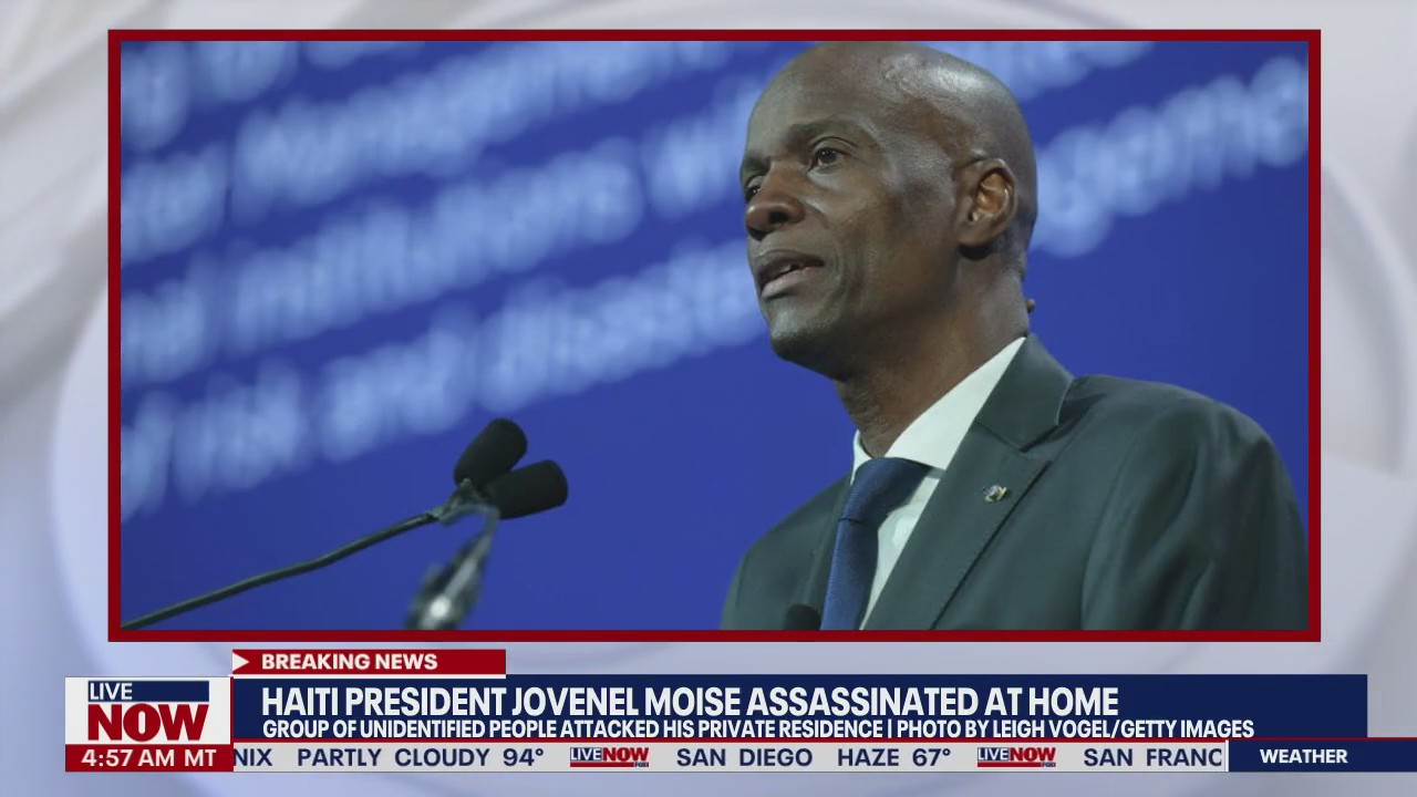 Haiti President Jovenel Moïse assassinated at home | LiveNOW from FOX