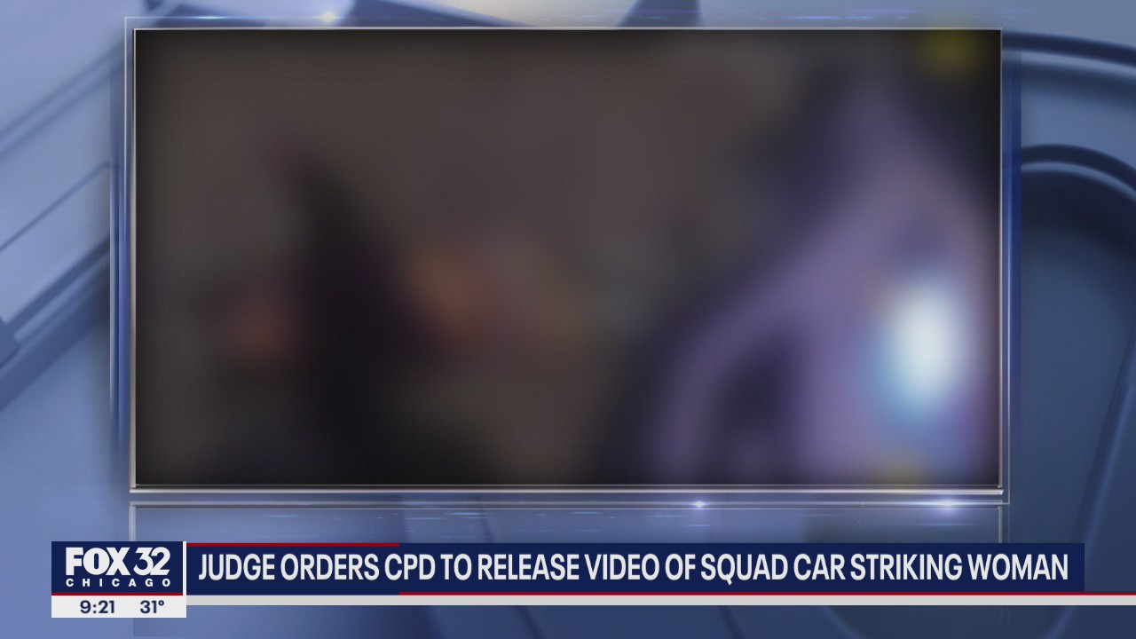 Video shows woman hit by CPD car in South Shore