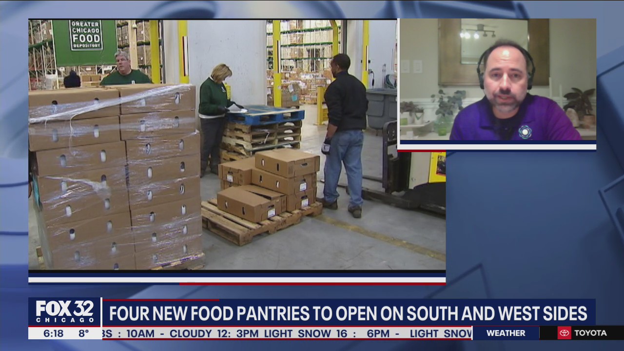 4 new food pantries coming to Chicago's South and West sides