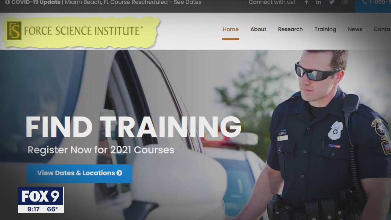 Minnesota police trainer is critic - and target