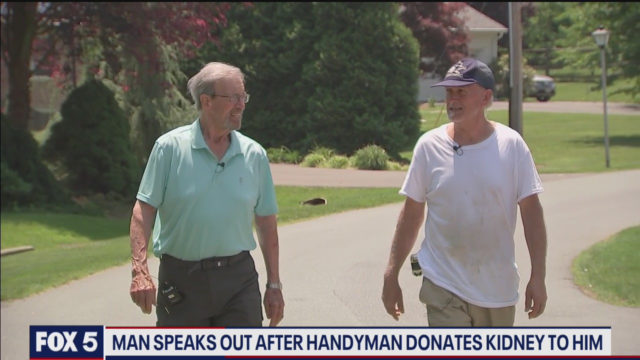 Montgomery County man praises handyman who donated kidney
