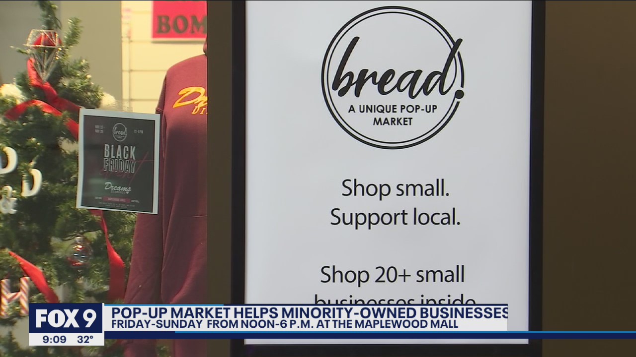 Pop-up market held in Maplewood to celebrate Small Business Saturday