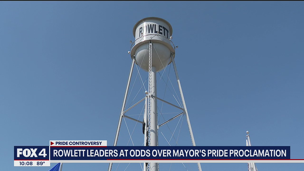 Rowlett city leaders at odds over mayor's Pride Month proclamation