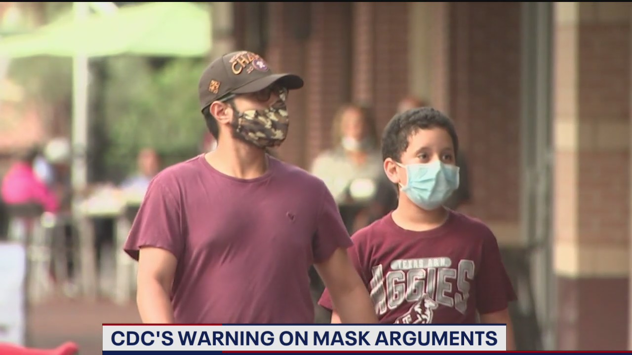 CDC urges retailers to avoid confrontations over mask wearing