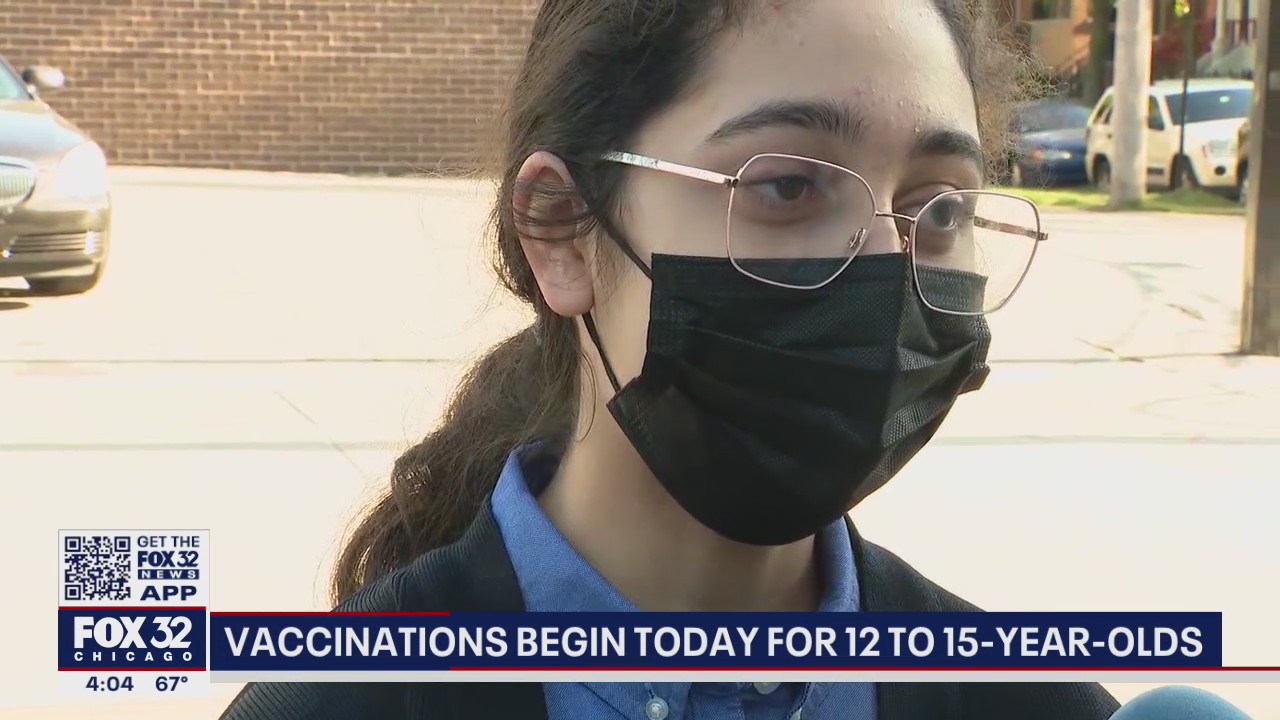 Kids in Chicagoland begin receiving COVID-19 vaccine