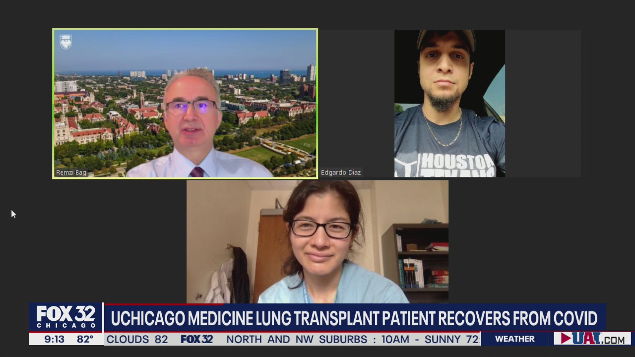 Illinois lung transplant patient talks about his amazing recovery from COVID-19