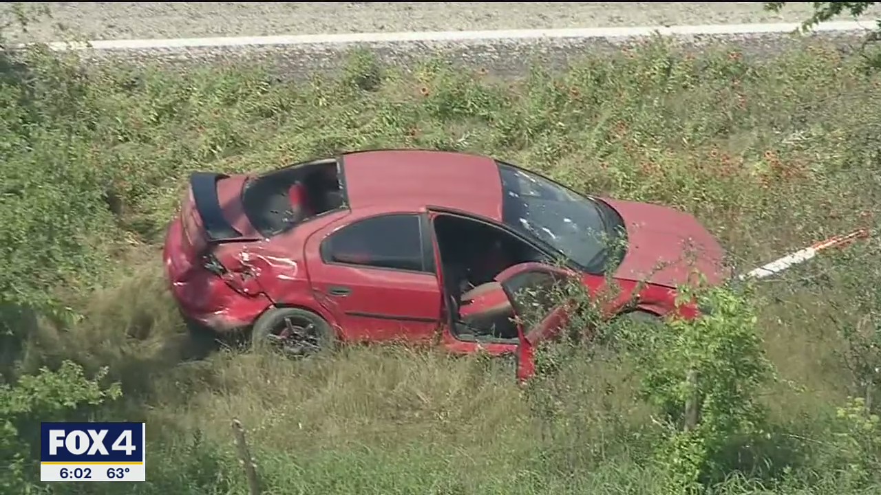 Hill County constable shot during police chase along I-35W