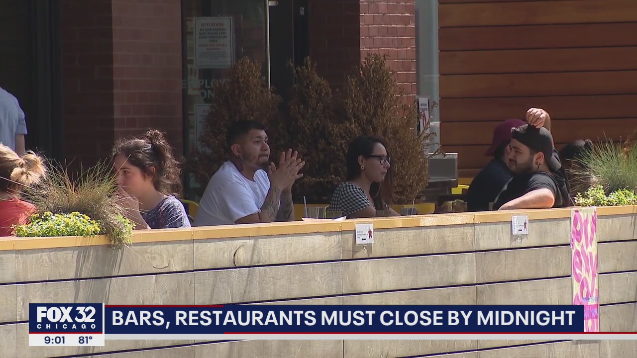 Chicago bars, restaurants get midnight curfew as new coronavirus cases rise