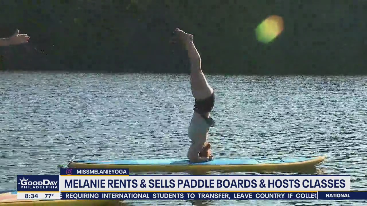 Richard Curtis hits the water in Nockamixon State Park
