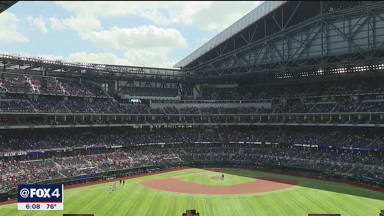 Texas Rangers host sellout crowd for 2021 home opener with no COVID-19 attendance restrictions
