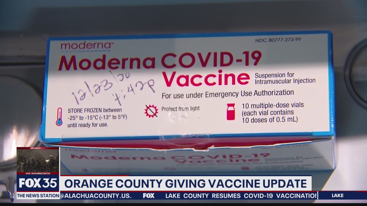 Orange County receives 20K additional coronavirus vaccines