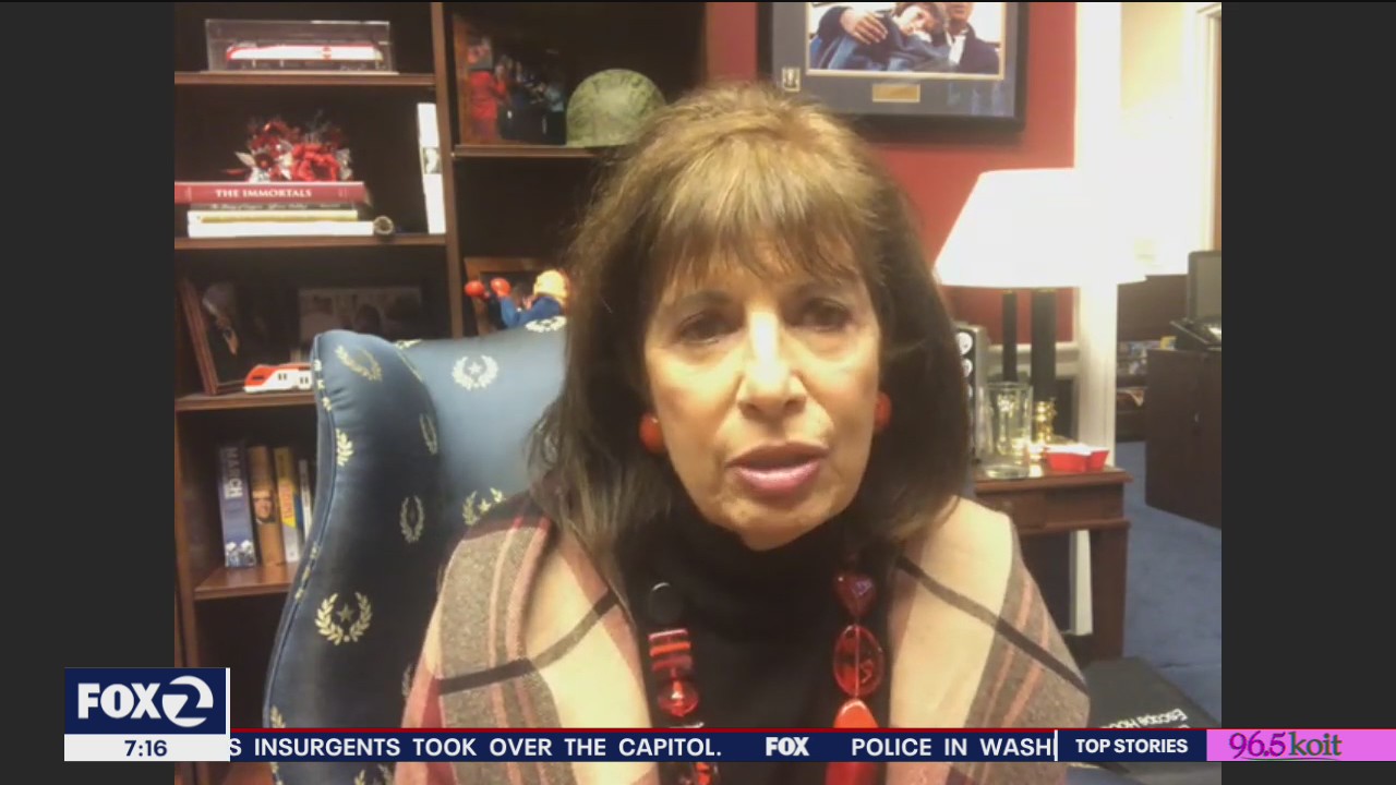 Congresswoman Jackie Speier describes the Trump riot