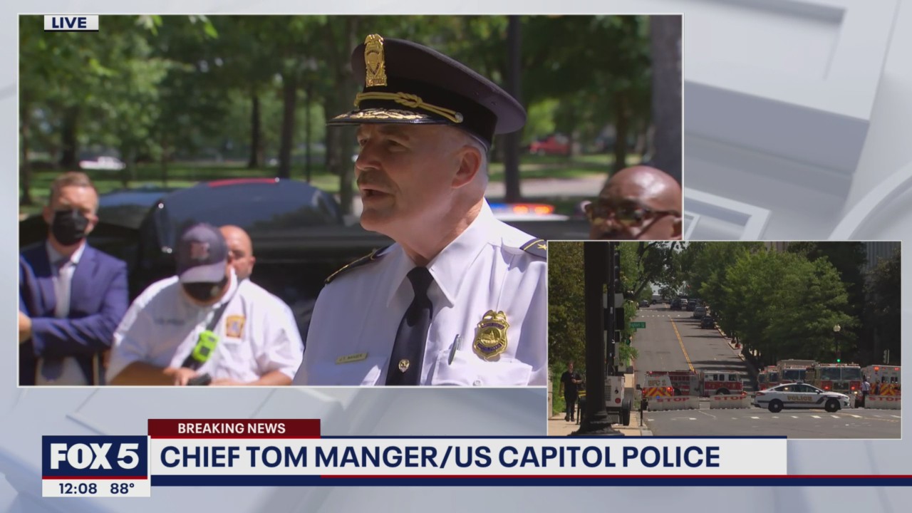 US CAPITOL THREAT UPDATE: Possible explosives inside truck near US Capitol; negotiators on scene
