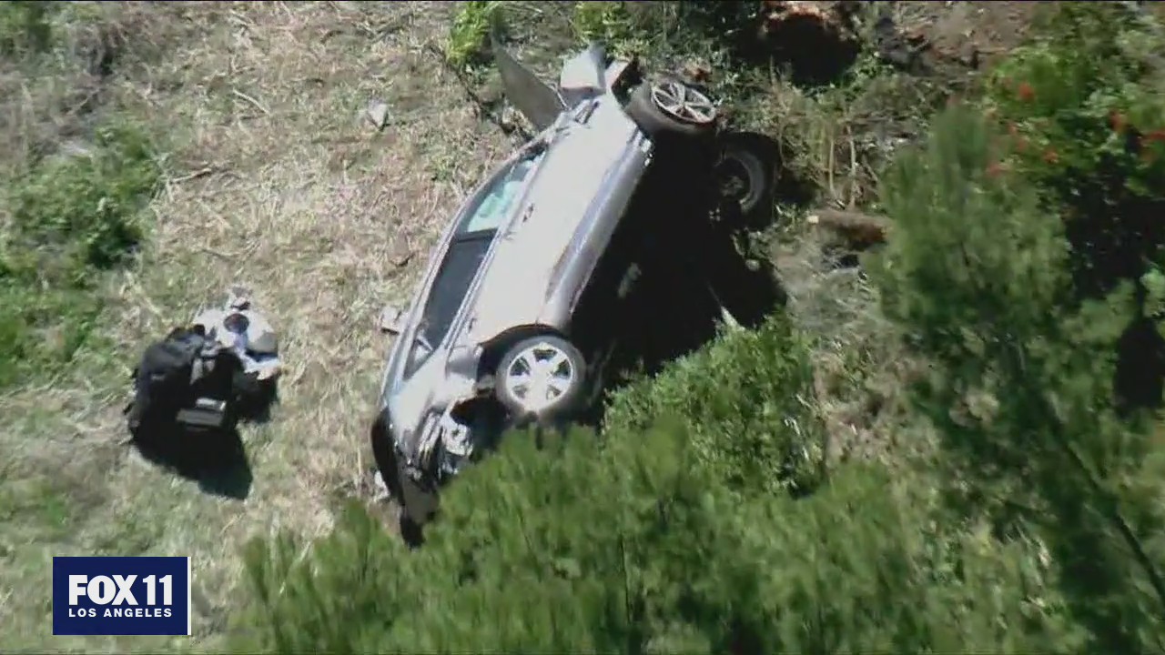 Tiger Woods responsive and recovering after Rolling Hills Estates crash