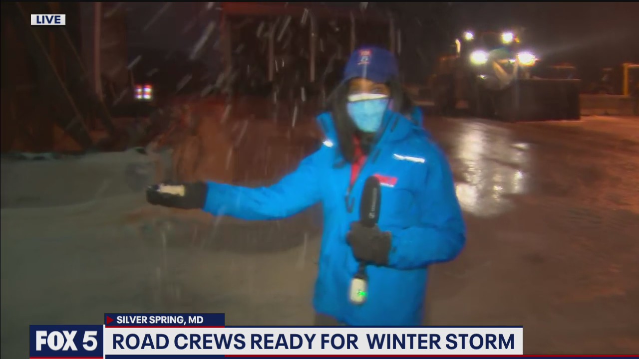 Road crews ready for winter storm