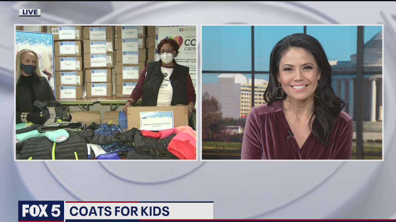 Coats for Kids donating winter wear to those in need