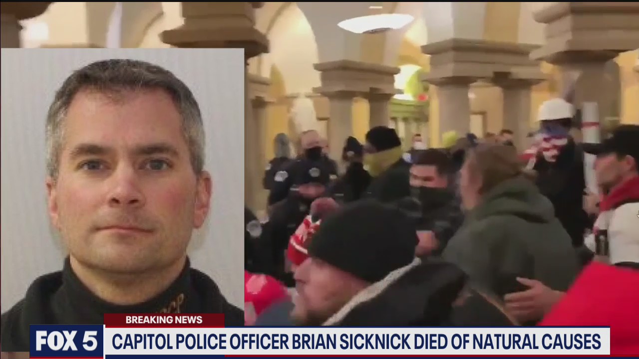 Medical examiner says Capitol police officer died of natural causes