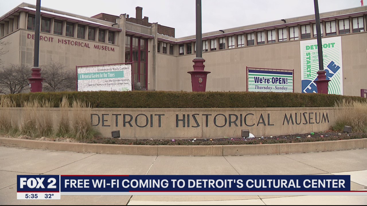 Free wifi coming to Detroit's cultural center