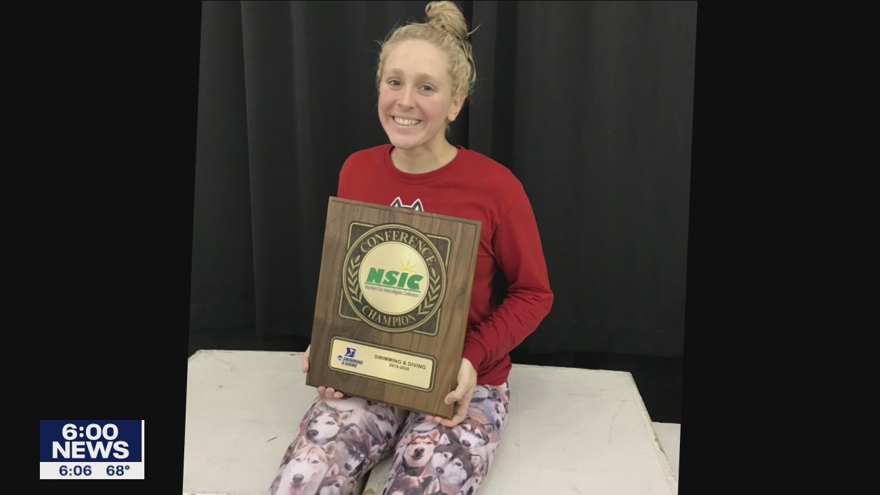 St. Cloud State swimming star makes heroic rescue of family from dangerous waters in Lake Superior