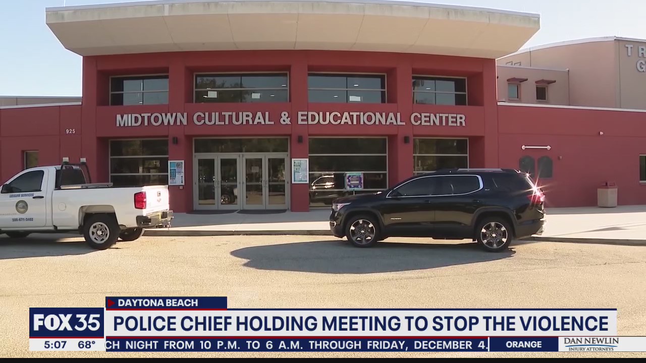Community members gather to stop the violence in Daytona Beach