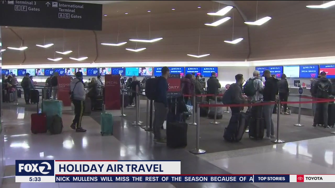 Holiday air travel