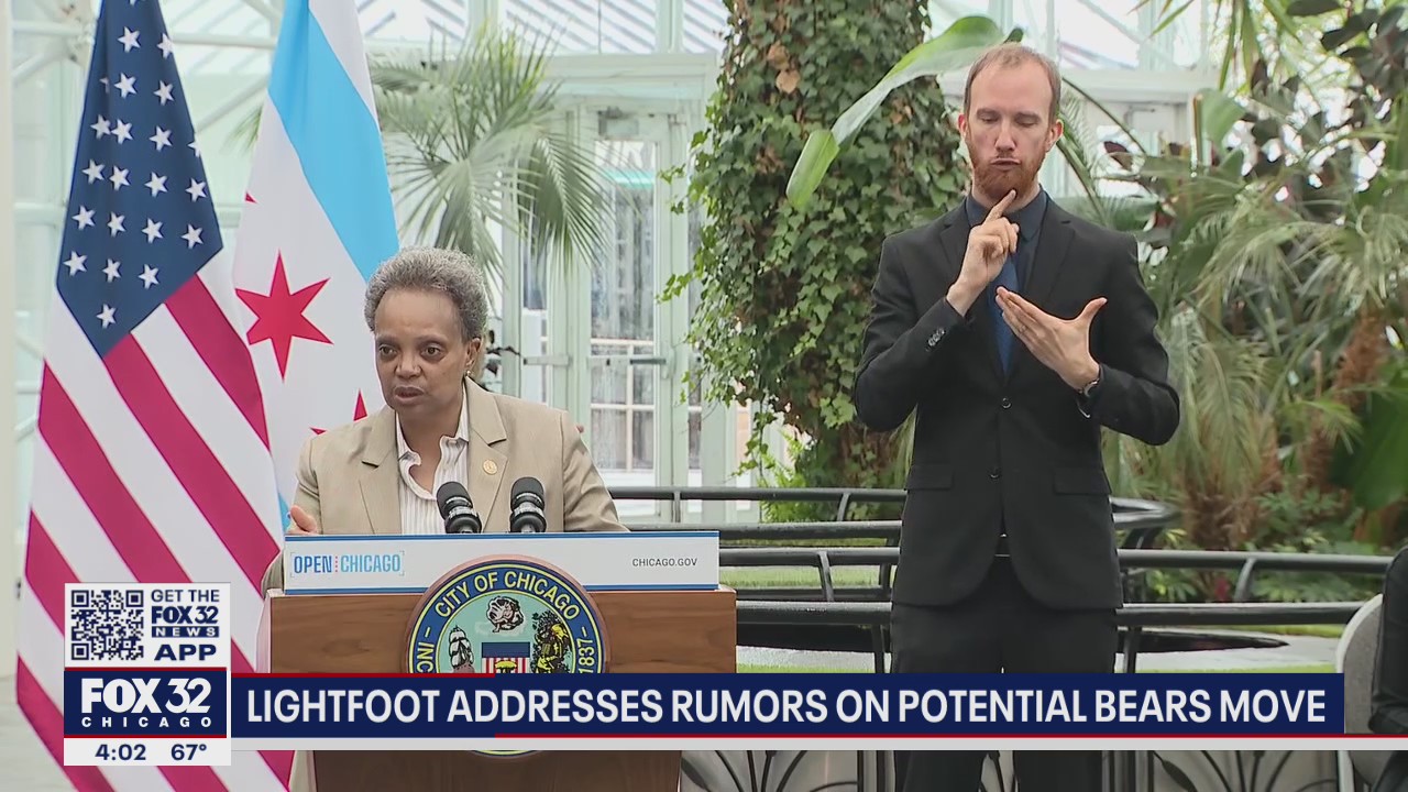 Are the Bears moving to the suburbs? Mayor Lightfoot responds