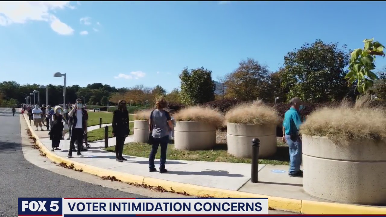 Voter intimidation concerns