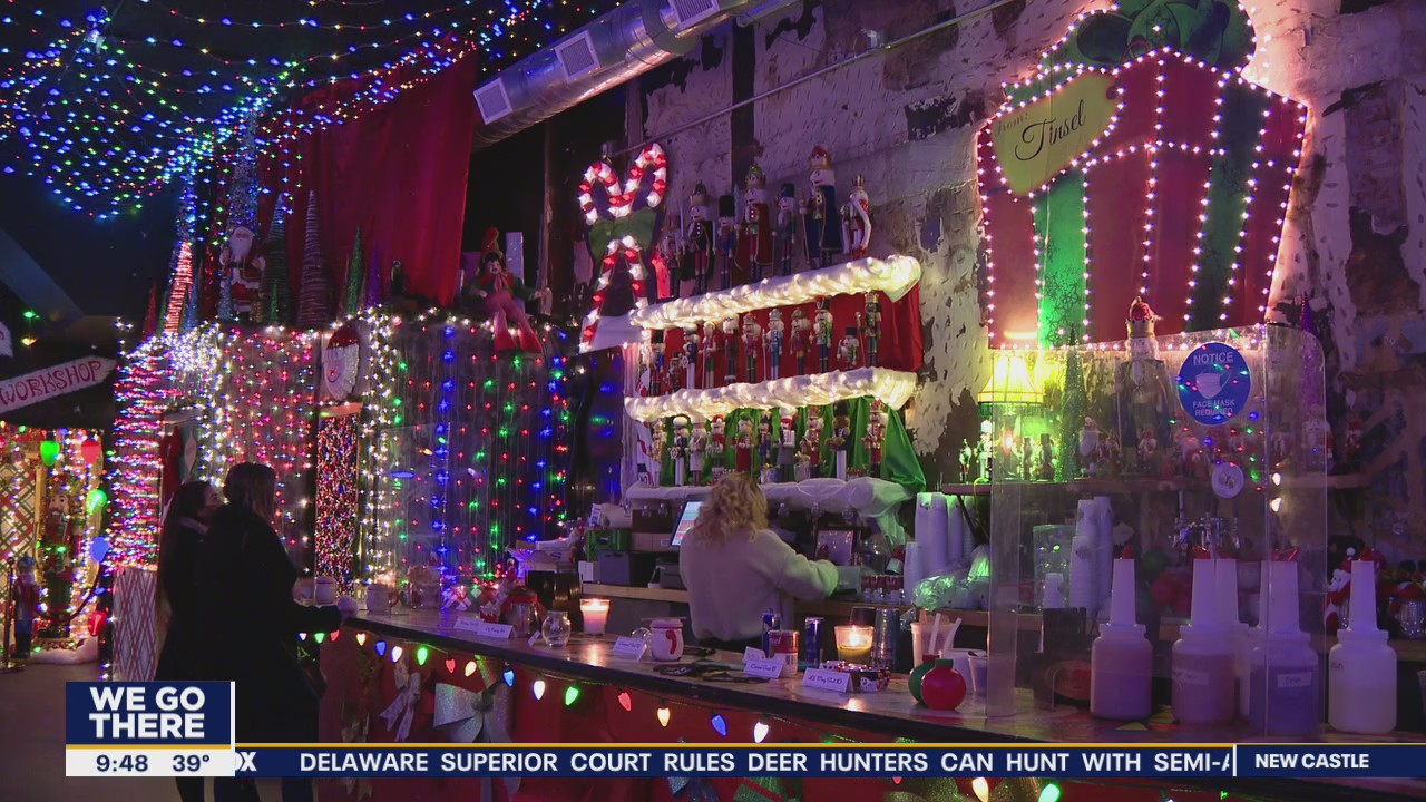 Tinsel Christmas pop-up makes adjustments for the pandemic