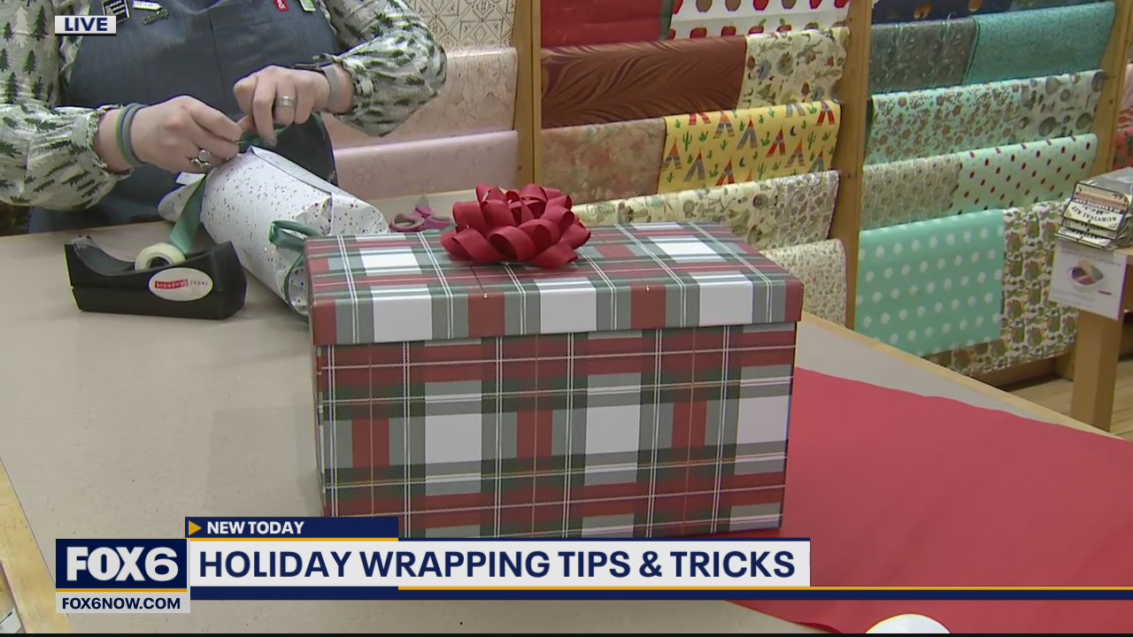 Have you ever tried to wrap an awkward shaped gift with it ending up looking like a ball of paper?