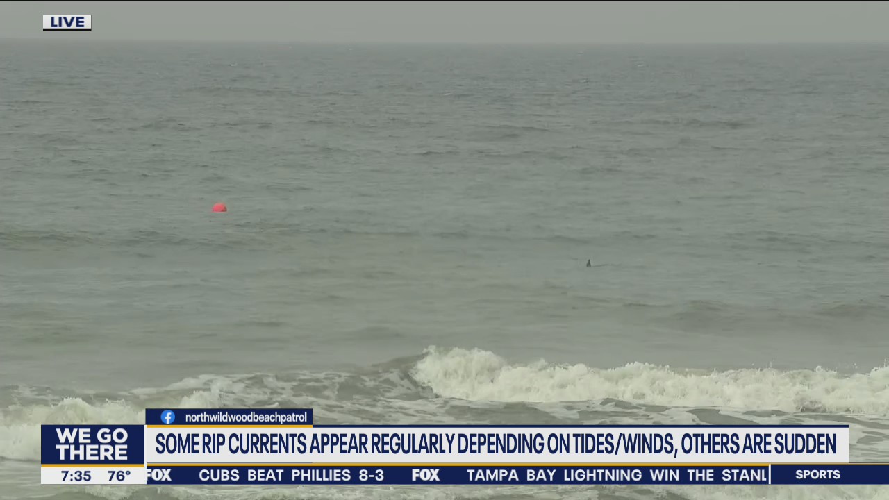Rip Tide Safety: How to stay safe as Elsa strengthens rip currents