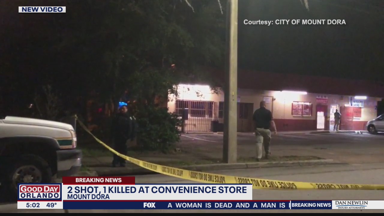 2 shot, 1 killed at convenience store in Mount Dora, police say