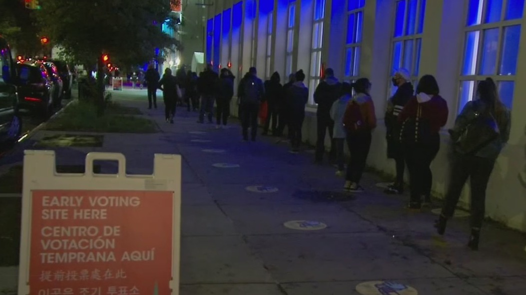 More long lines at poll sites