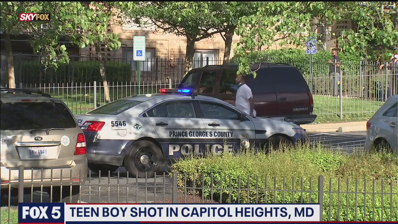 Teenager in critical condition after Capitol Heights shooting