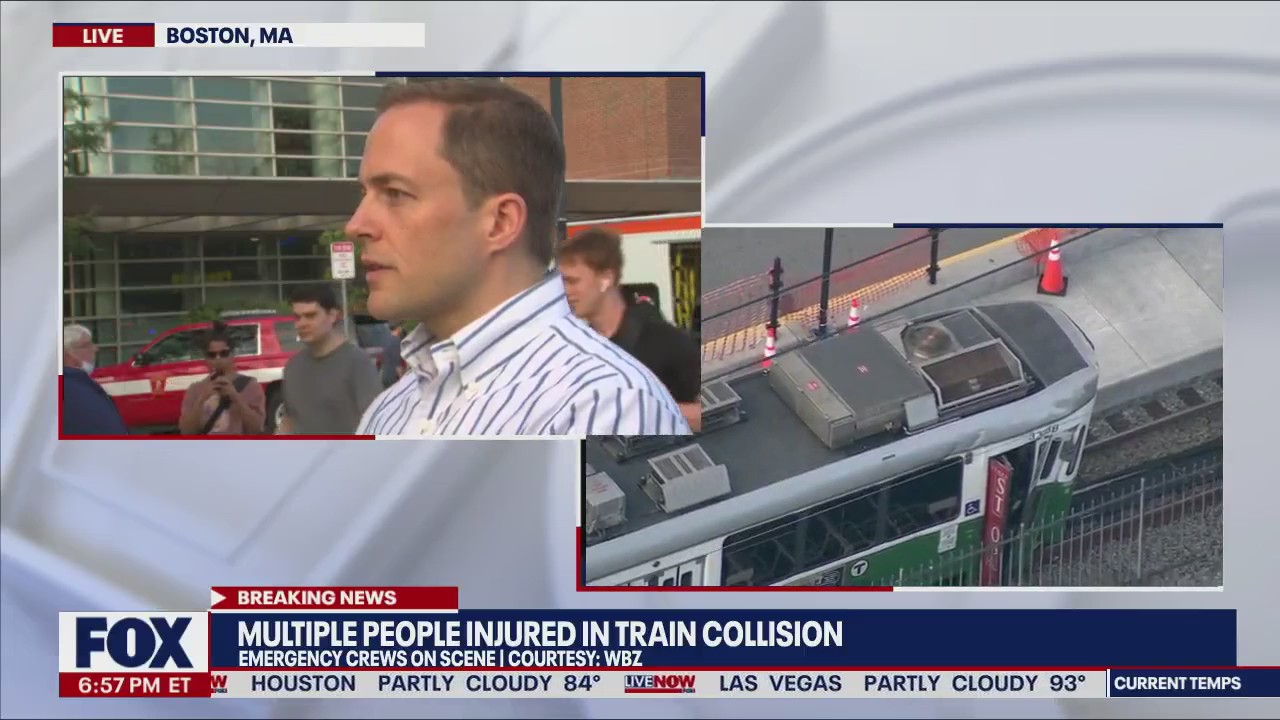 Boston train collision: Passenger explains moments of impact