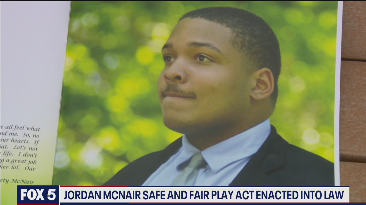 Jordan McNair Safe and Fair Play Act enacted into law