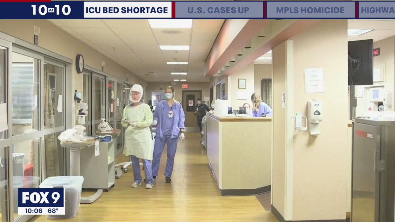 Minnesota's ICU beds near capacity
