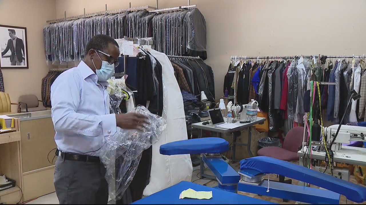 Busy time for tailors as workforce begins return to office