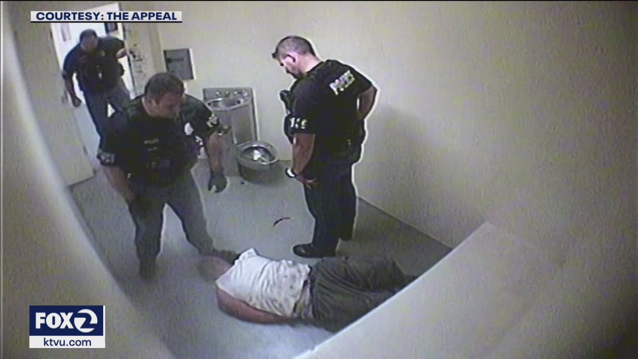 Video surfaces of now-promoted Vallejo police detective attacking suspect in holding cell