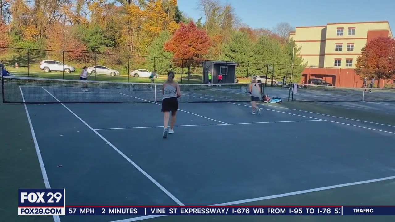 Folks get out and enjoy above average temperatures across the Delaware Valley