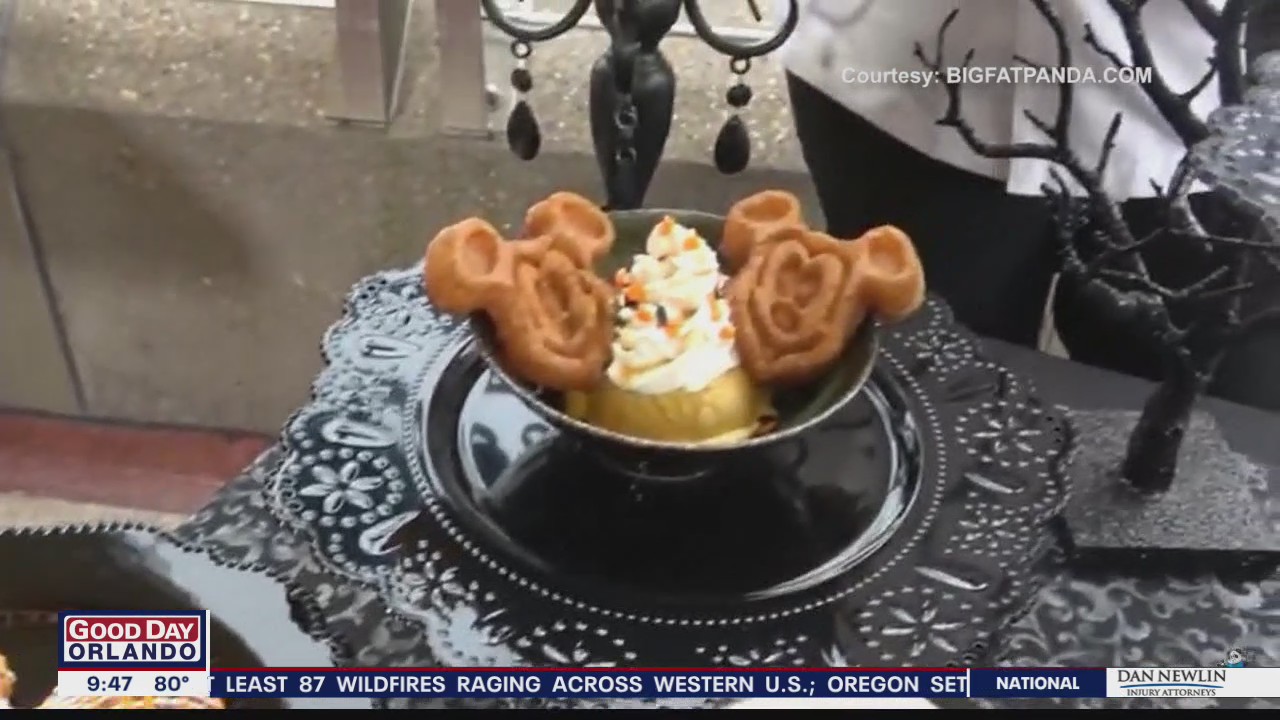 Magic Kingdom decorates for Halloween