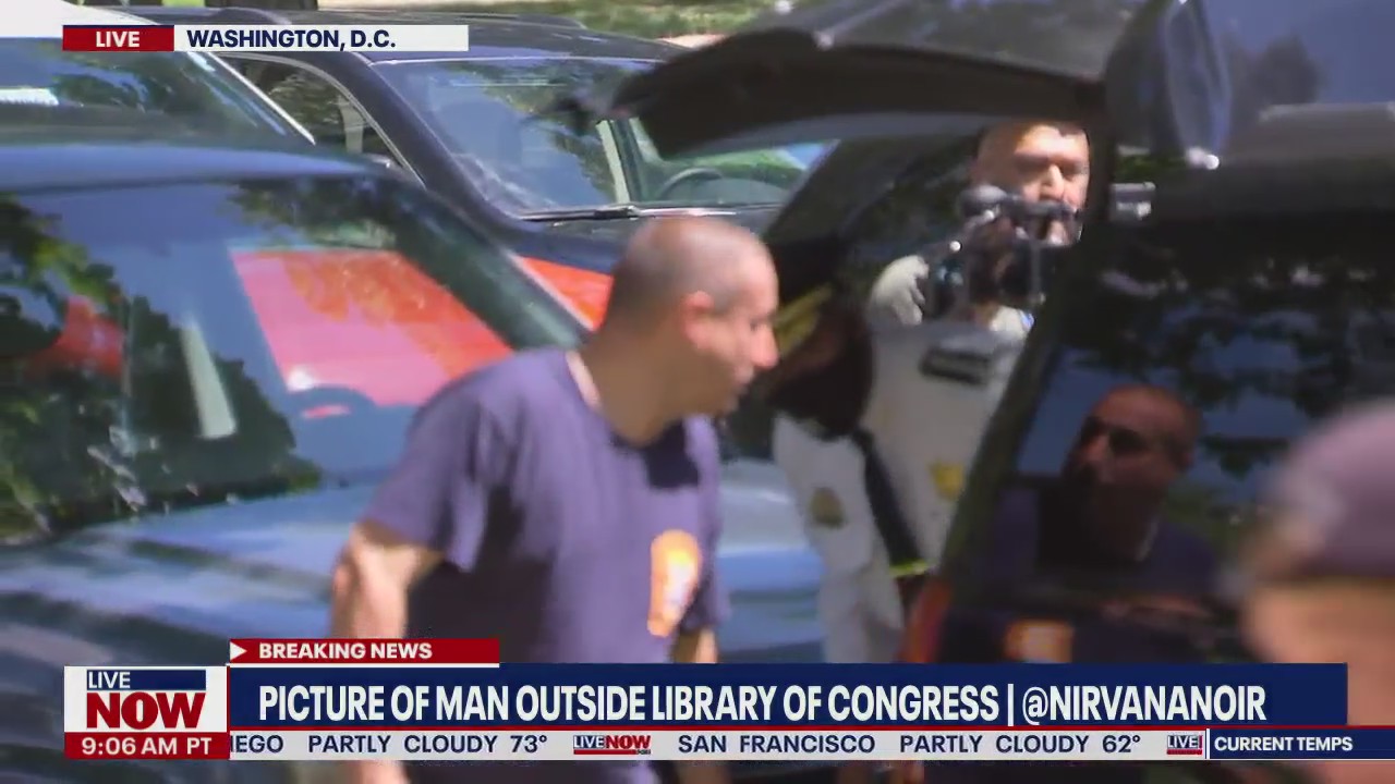 Library of Congress bomb threat: Suspect in standoff with Capitol Police