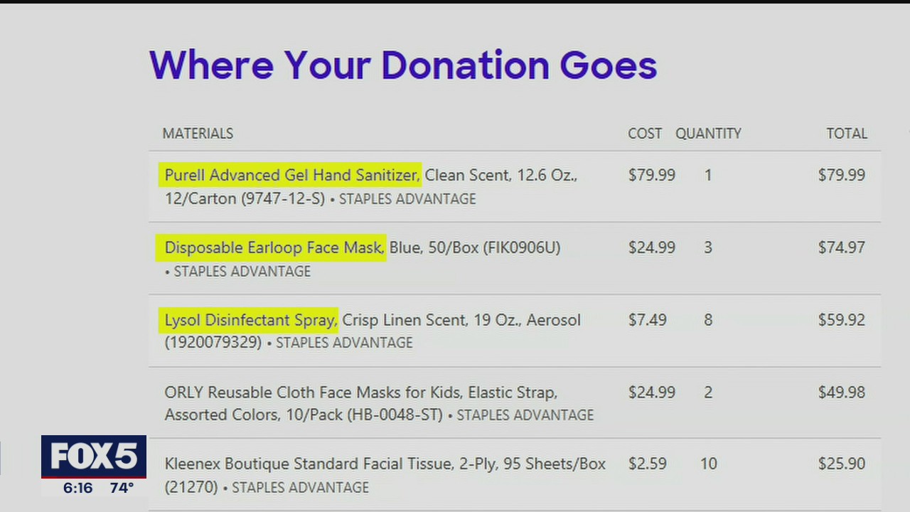 Teachers in NYC asking for donations to buy PPE, cleaning supplies