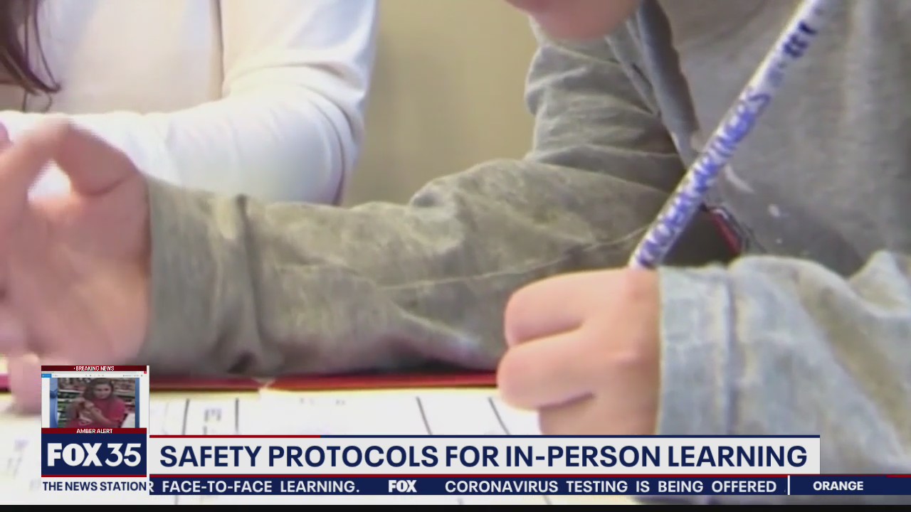 Safety protocols discussed for in-person learning