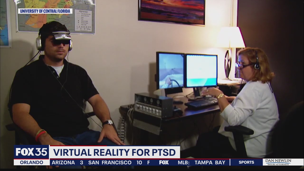 UCF uses virtual reality to treat veterans, first responders with PTSD