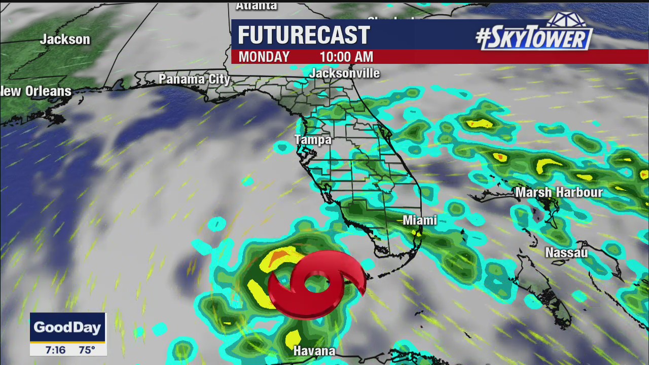Sunday morning weathercast