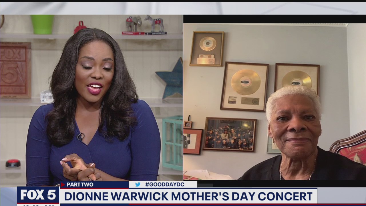 Legendary singer Dionne Warwick on FOX 5