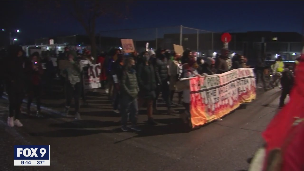 Activists hold march in Minneapolis to demand policy changes under Biden