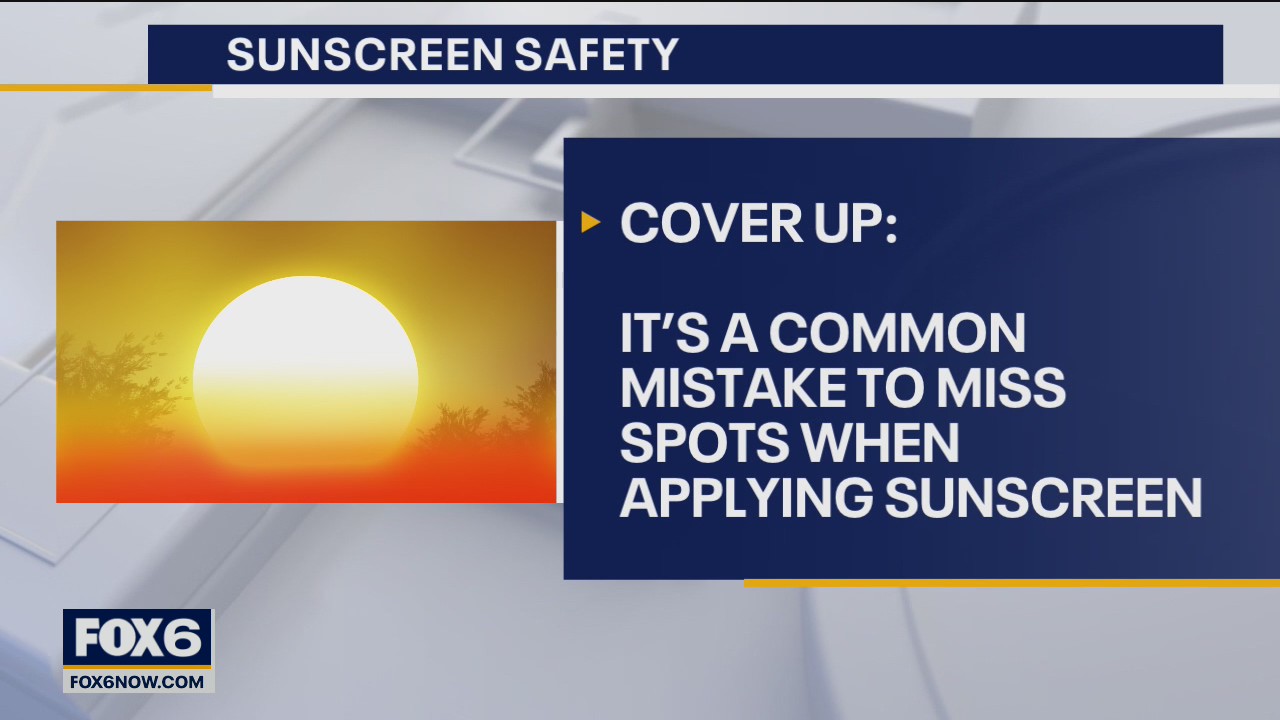 Top 3 sunscreen tips