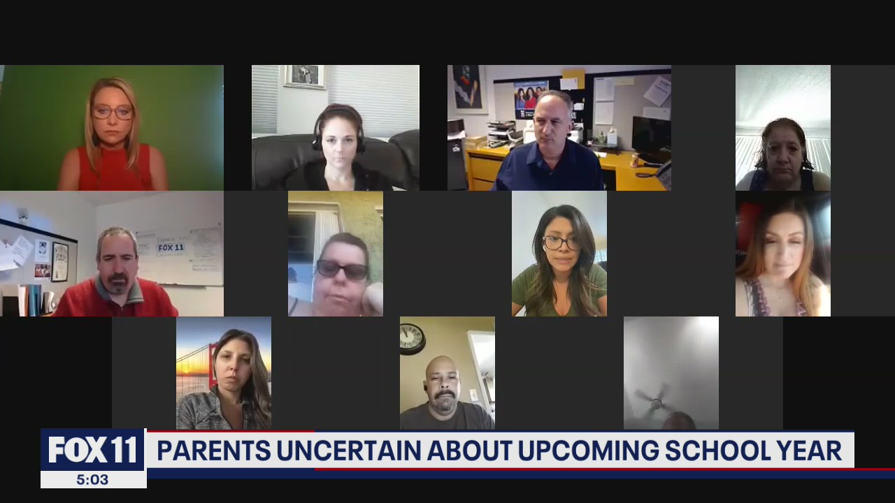 Parents uncertain about upcoming school year